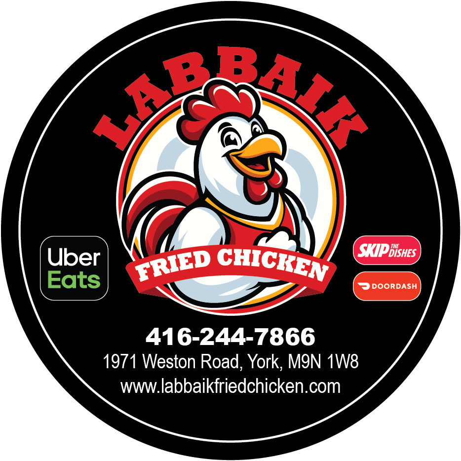 Labbaik Fried Chicken brand badge