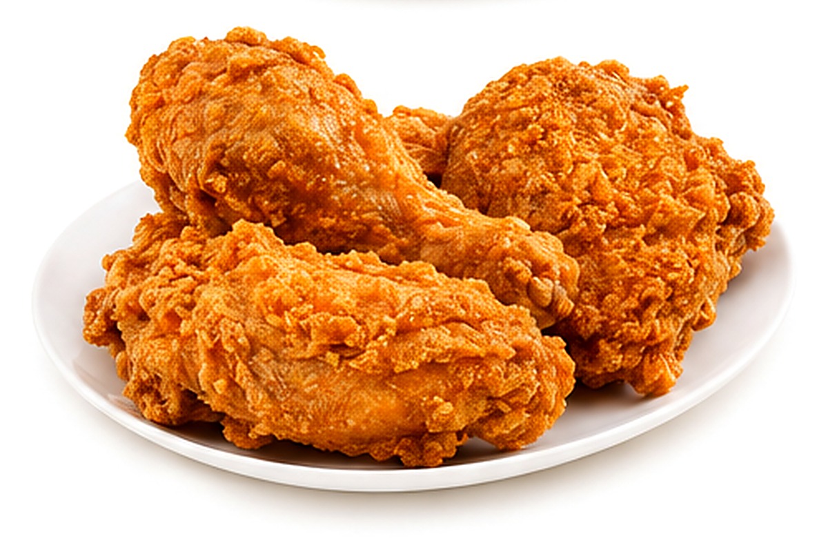 Crispy fried chicken