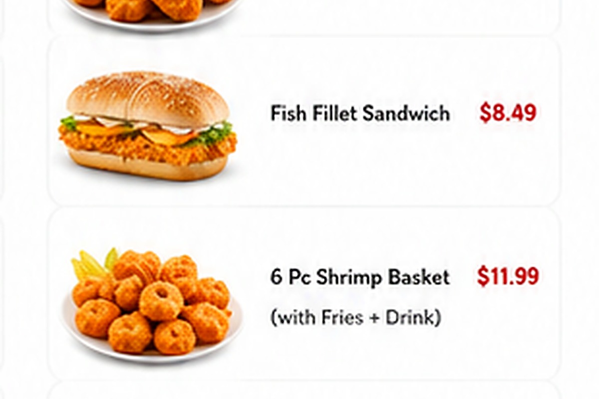 6 Pc Shrimp Basket